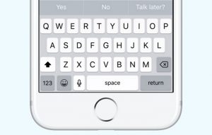 iPhone-Keyboard