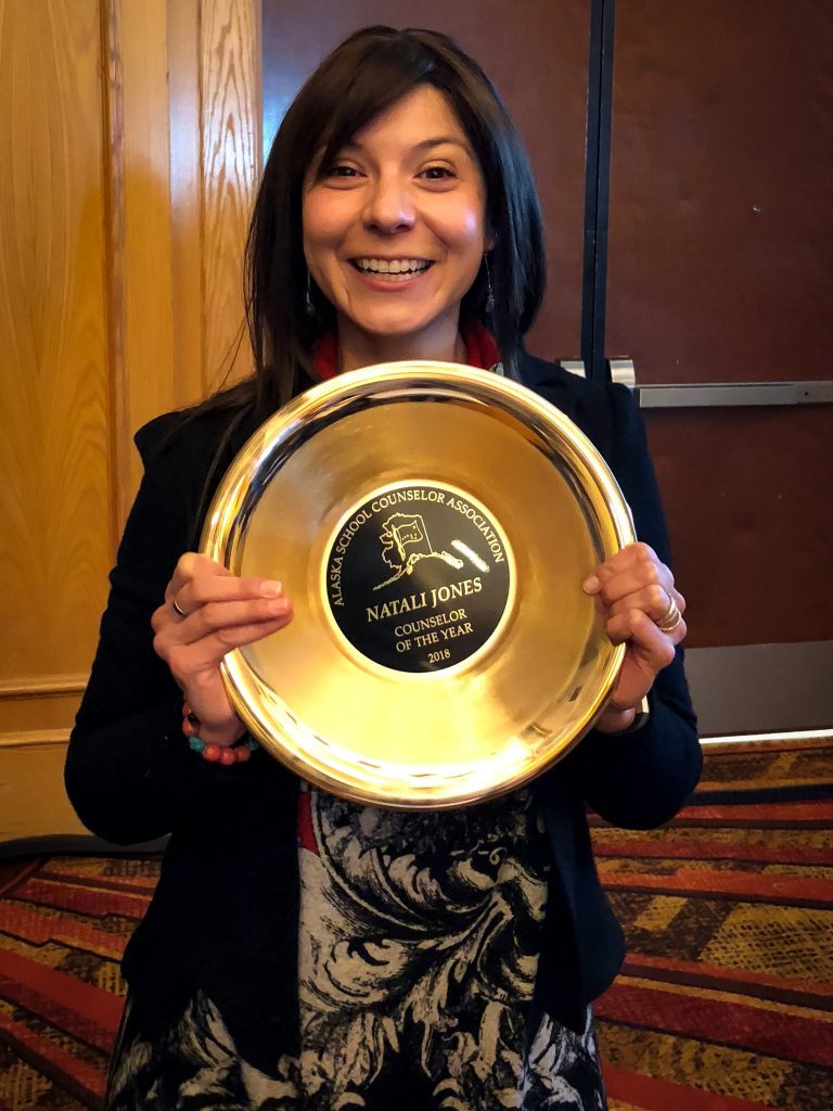 Natali Jones AK 2018 Counselor of the Year
