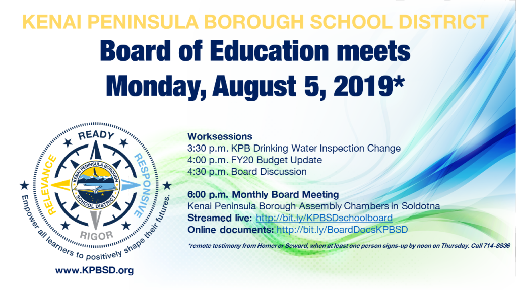 2019-08-05 BOE August meeting