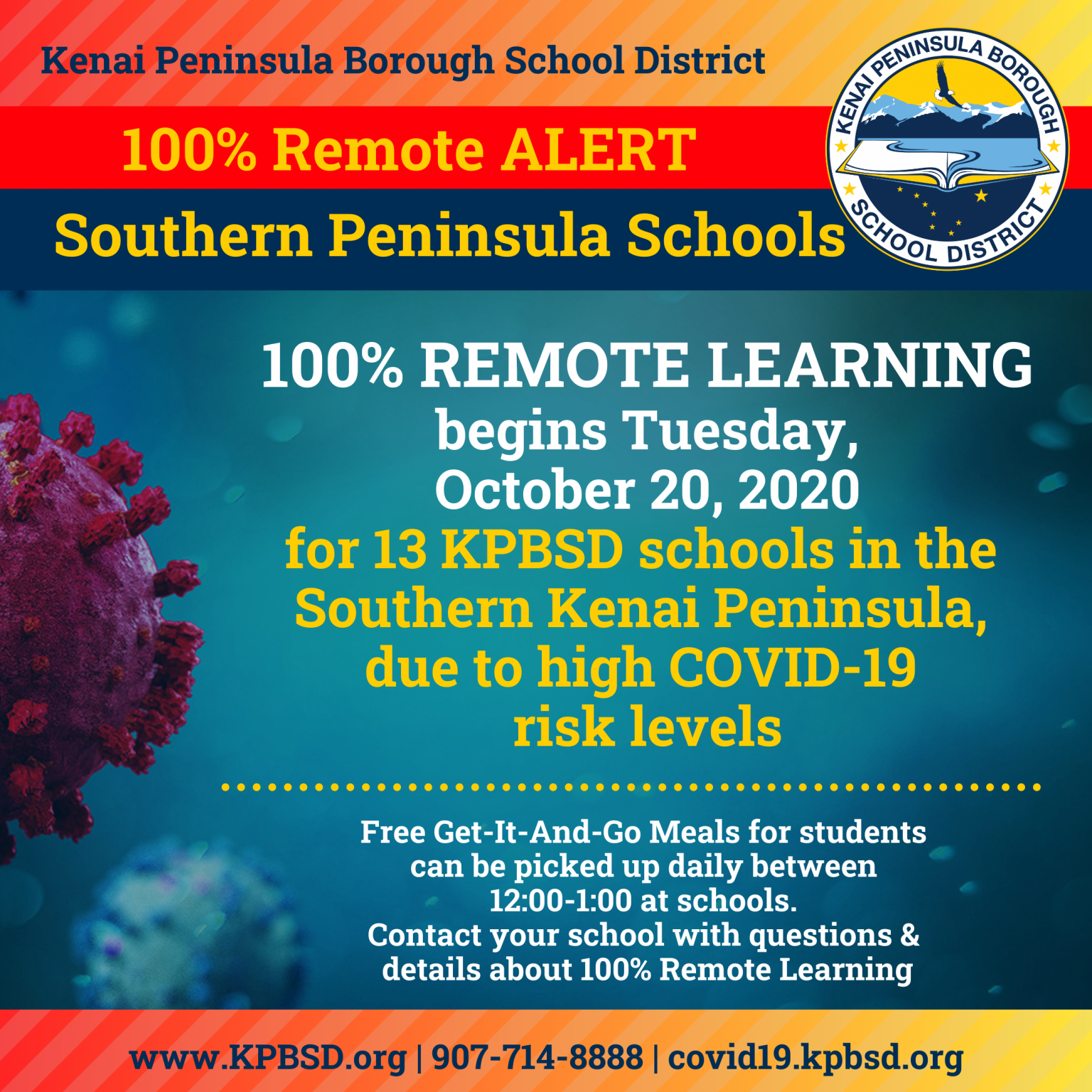 Southern Kenai Peninsula KPBSD Schools Shift To 100 Remote Learning   2020 10 19 Southern Kenai Peninsula Shifts To 100 Remote Learning 1536x1536 